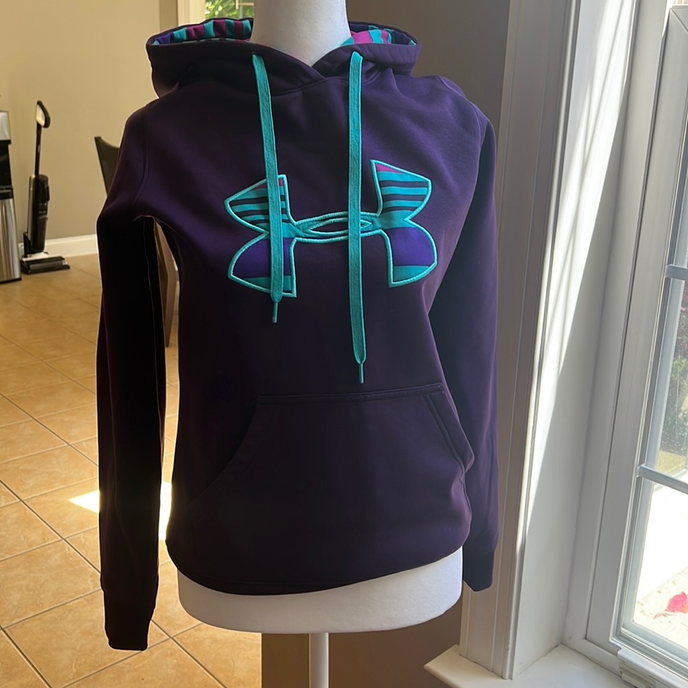 Women’s Under Armour XS Sweatshirt Purple Athletic